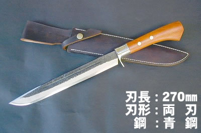 Hunting Knife  Frontier270 bubinnga White-Steel