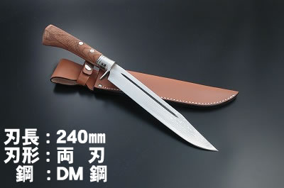 Hunting Knife  Frontier 240 DM15 bubinnga 