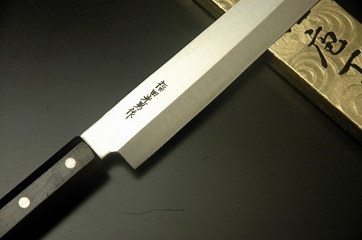 ワケ有】柳刃庖丁285mm 片刃 全鋼の通販は豊国（トヨクニ）