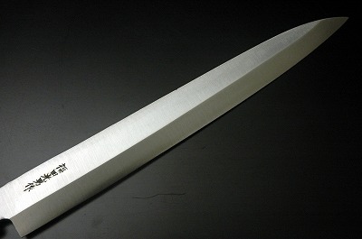 ワケ有】柳刃庖丁285mm 片刃 全鋼の通販は豊国（トヨクニ）